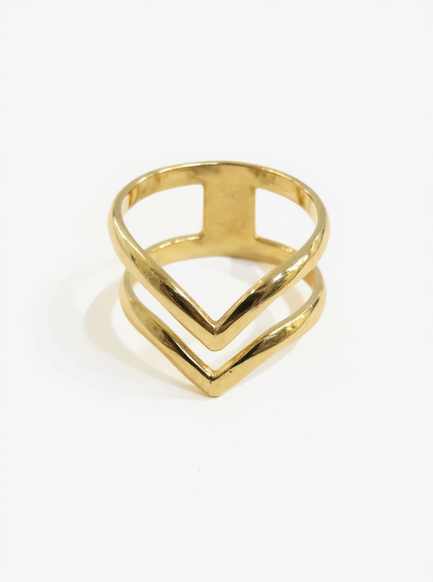 Doble Anillo en V