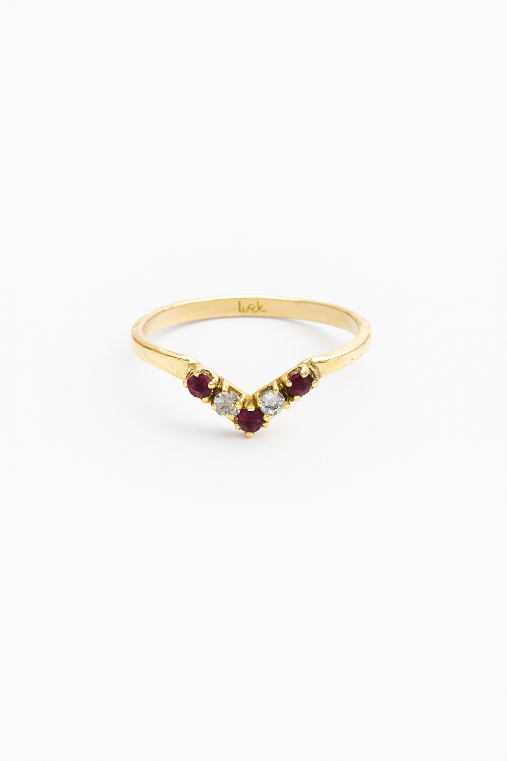 Anillo con Rubíes y Circones