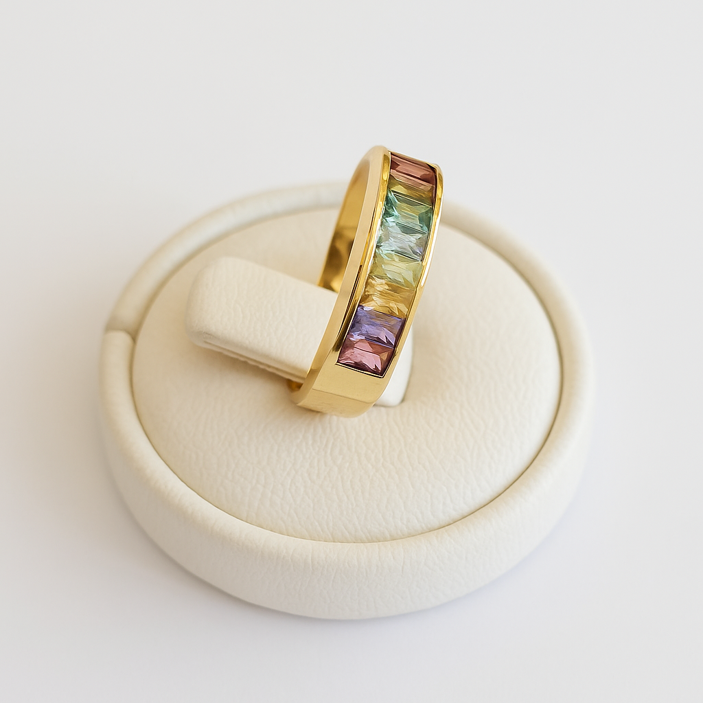Anillo con Piedras Naturales